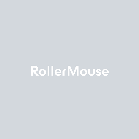 grey box with text saying RollerMouse
