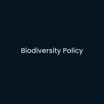 Biodiversity Policy - Contour Design tile